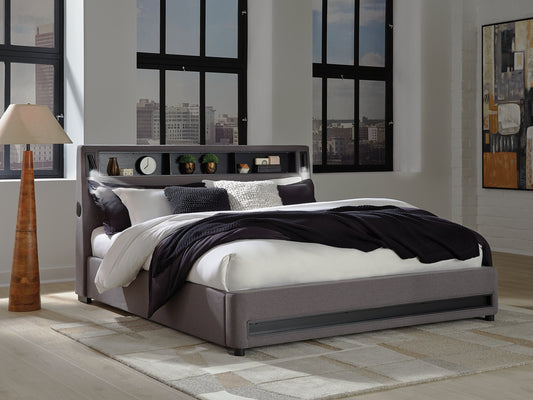 Verishaw King Upholstered Bed