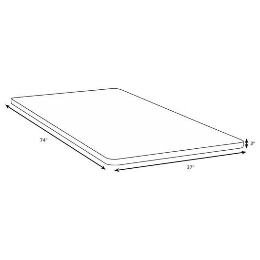Eckard Twin Bunkie Board Foundation