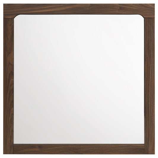 Etienne Rectangular Dresser Mirror Walnut