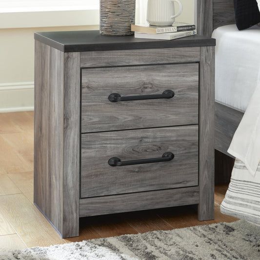 Bronyan Two Drawer Night Stand