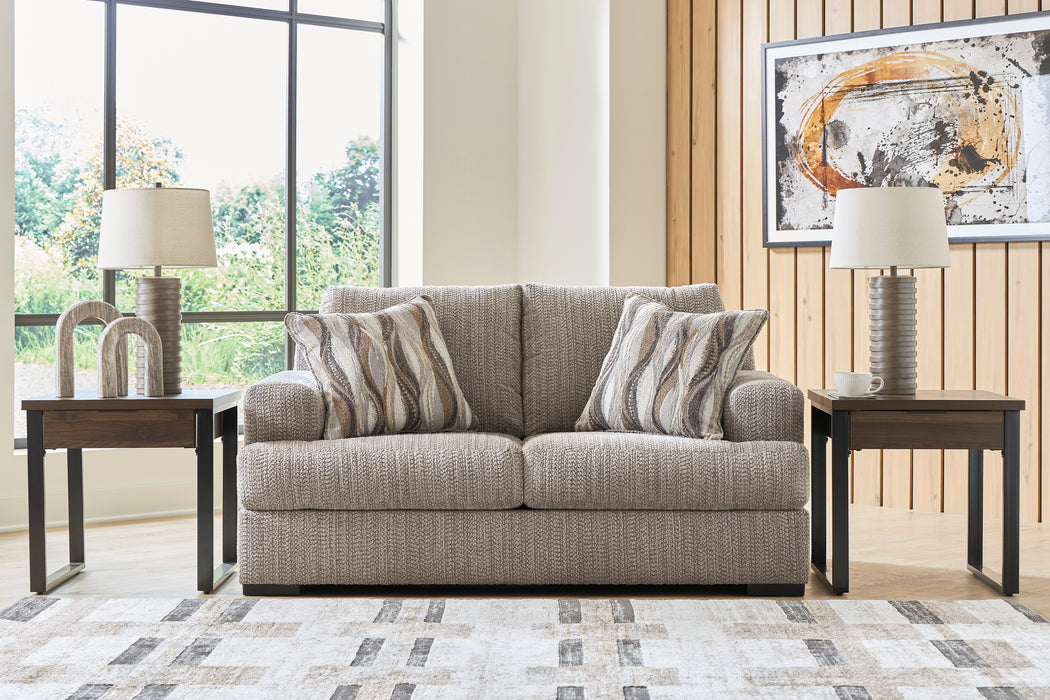 Lofwood Loveseat - Fossil