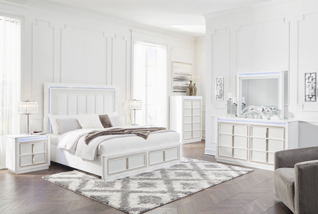Chalanna 4 pc King Bedroom Set