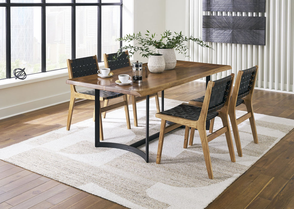 Fortman Dining Table 4 Chairs
