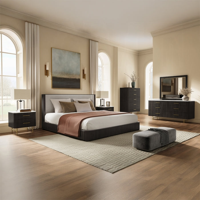 Cora 4pc King Bedroom Set