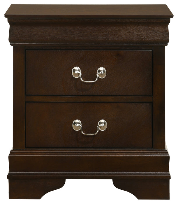 Louis Philippe 5-piece Eastern King Bedroom Set Cappuccino