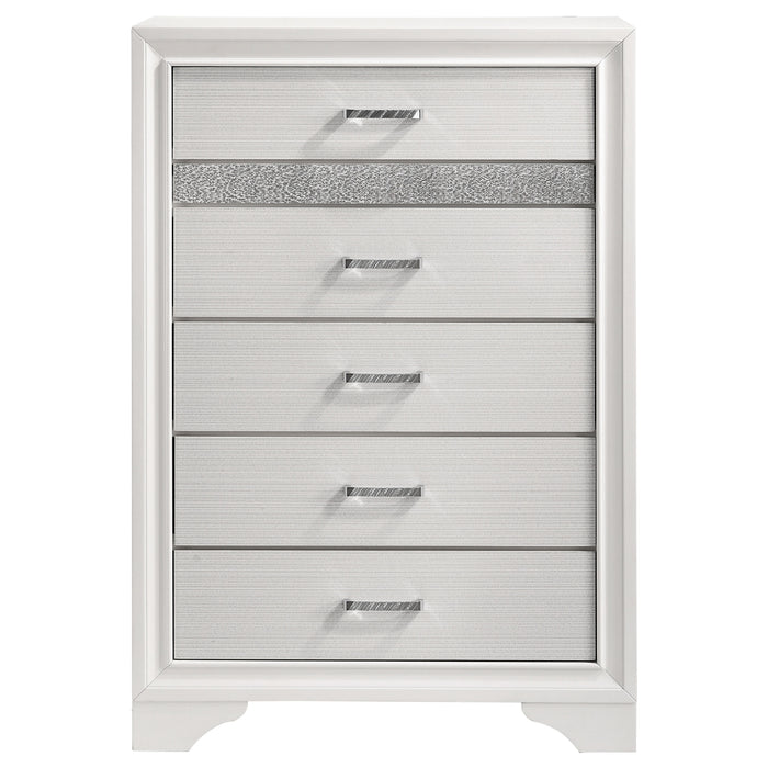 Miranda 6-drawer Bedroom Chest White