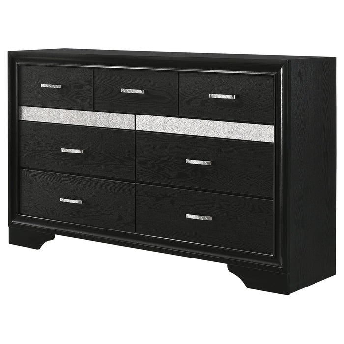 Miranda 9-drawer Dresser Black