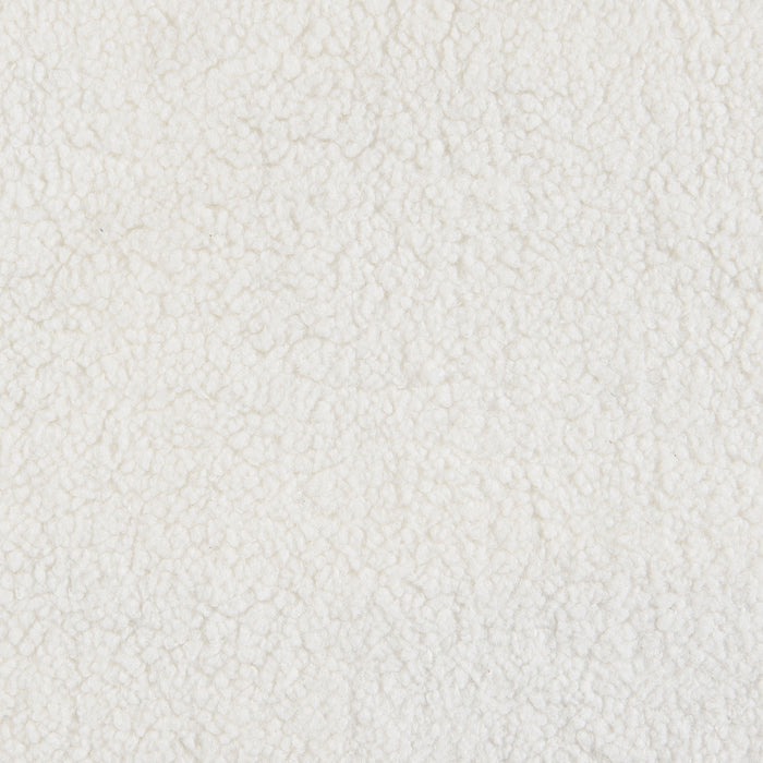 Isabella Faux Sheepskin Upholstered Sofa Natural