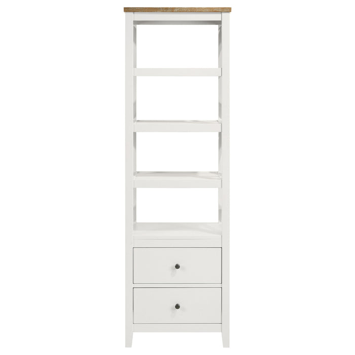 Hollis 3-piece 67-inch TV Stand Entertainment Center White