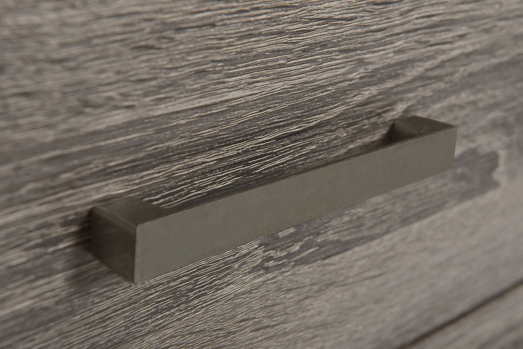 Wright 6-drawer Dresser and Mirror Brown Oak