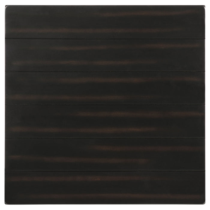 Payne 1-drawer Wood End Table with Shelf Distressed Java