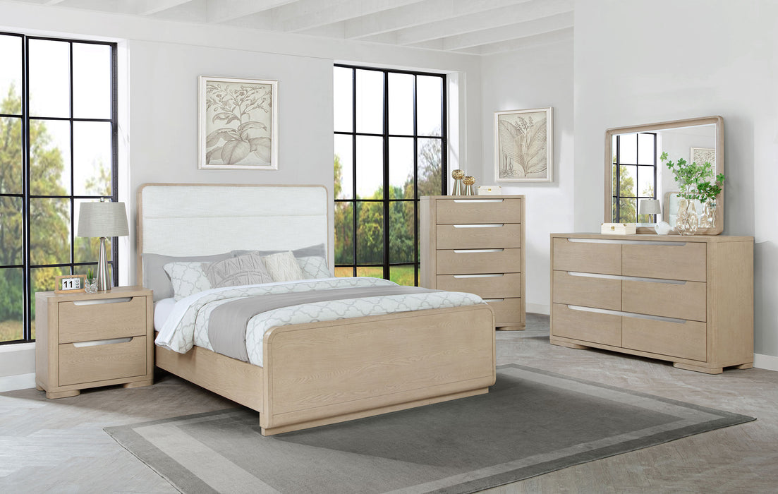Ladera 5-piece Queen Bedroom Set Light Elm Discount Home Furniture Ladera 5-piece Queen Bedroom Set Light Elm Discount Home Furniture