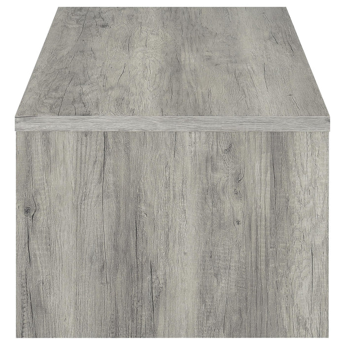 Felix 2-piece Coffee and End Table Set Grey Driftwood