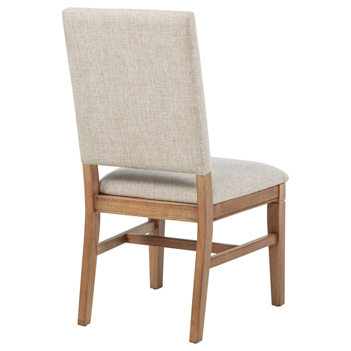 Middleton Upholstered Dining Side Chair Beige (Set of 2)