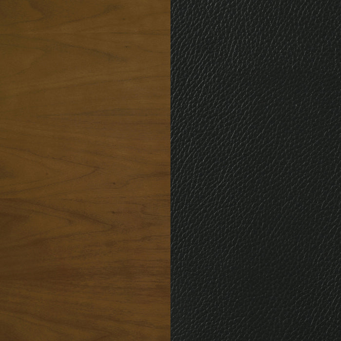 Jedda Wood Dining Side Chair Dark Walnut (Set of 2)