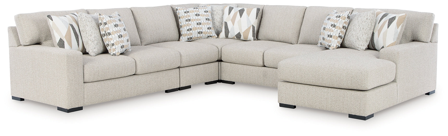 Laurelgrove 5-Piece Sectional with Chaise
