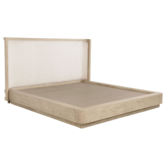 Kailani 4-piece Queen Bedroom Set Beige Oak