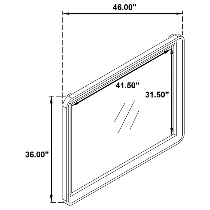 Ladera 4-piece Queen Bedroom Set Light Elm