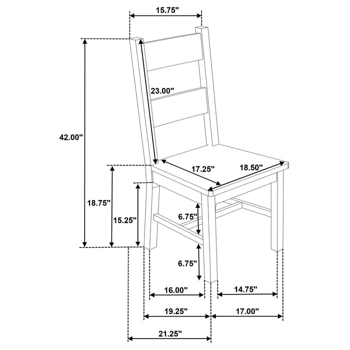 Cardova 5-piece Extension Table Dining Set Vineyard Oak