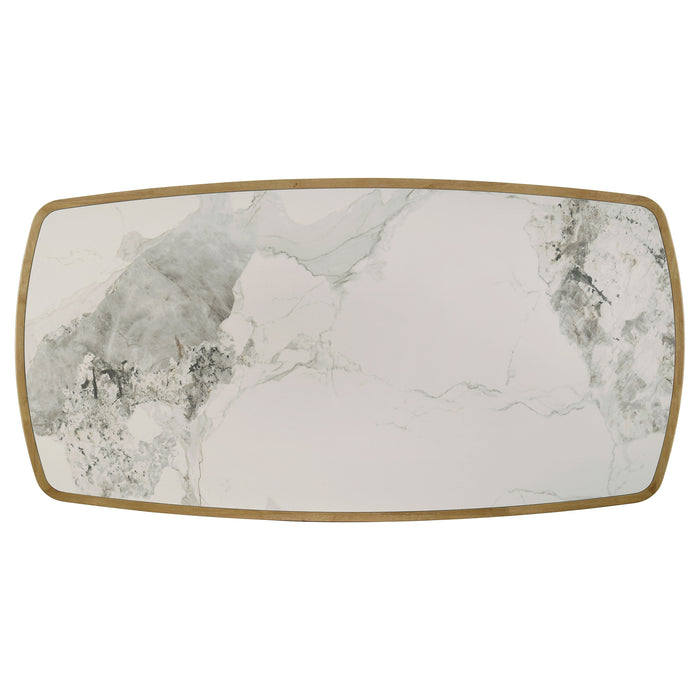 Croyden 7-piece Rectangular Dining Set Weathered Natural