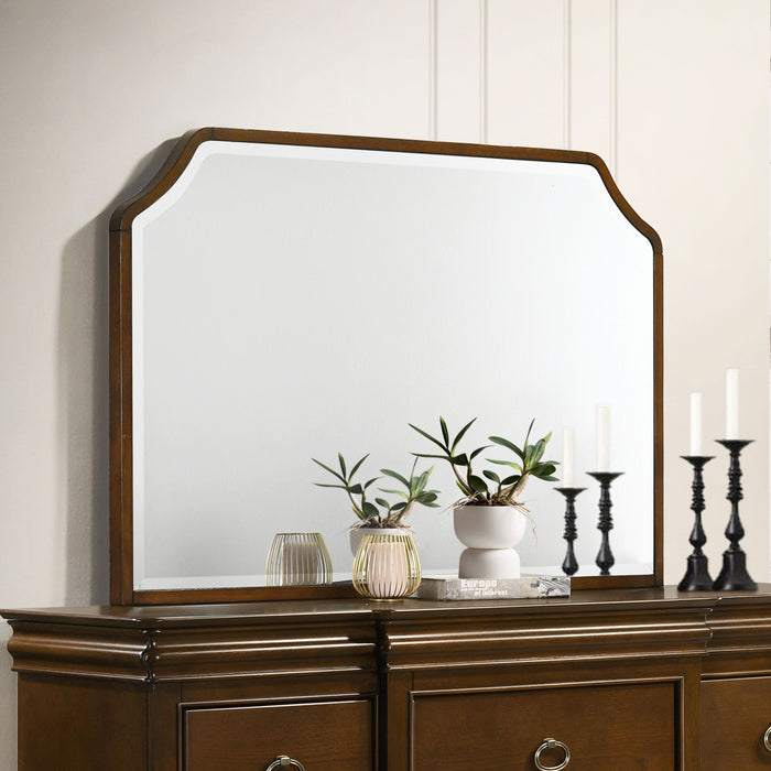 Garland Dresser Mirror Brown Cherry