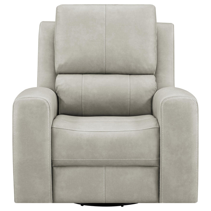 Brickston Triple Power Swivel Glider Recliner Grey