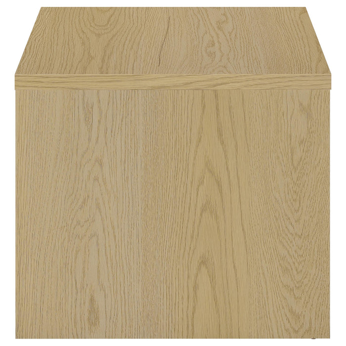 Canoga 2-piece Lift Top Cocktail Coffee Table Set Light Oak