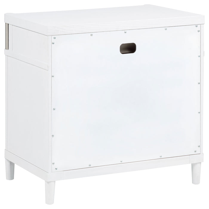 Gracemont 3-drawer Bedroom Nightstand Bedside Table White