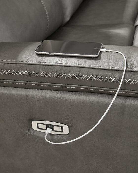 Bleckley 5-Piece Power Reclining Sectional