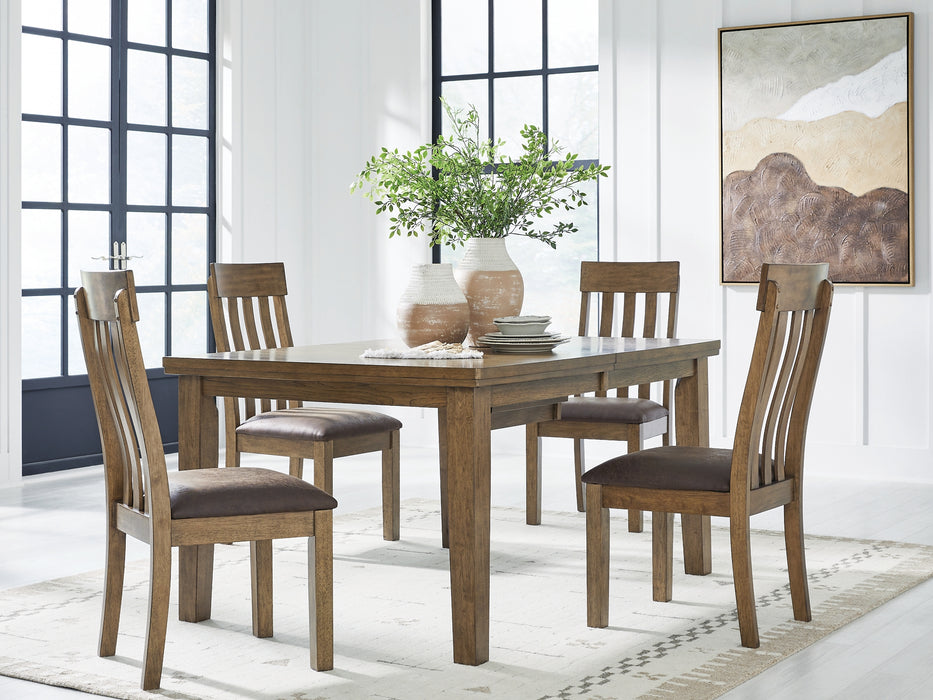 Urbinforte Dining Table and 4 Chairs
