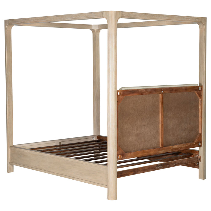 Solano 4-piece Queen Bedroom Set Weathered Mango