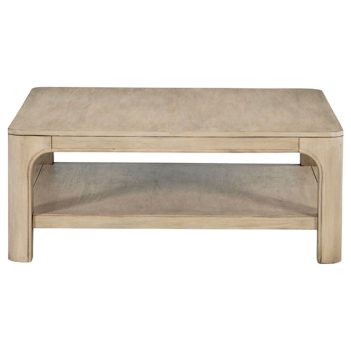Solano 3-piece Square Coffee Table Set Weathered Mango