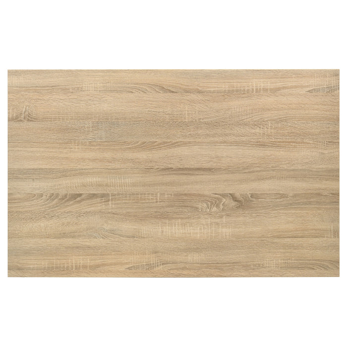 Garza 5-piece Rectangular Dining Table Greige Oak