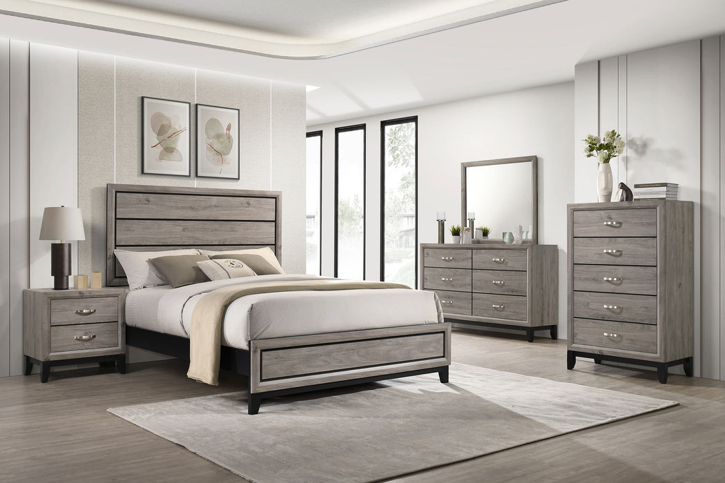 Valen Dresser Mirror Light Taupe