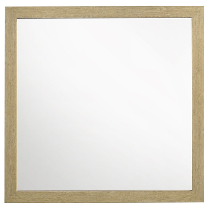 Hendricks Dresser Mirror Light Oak