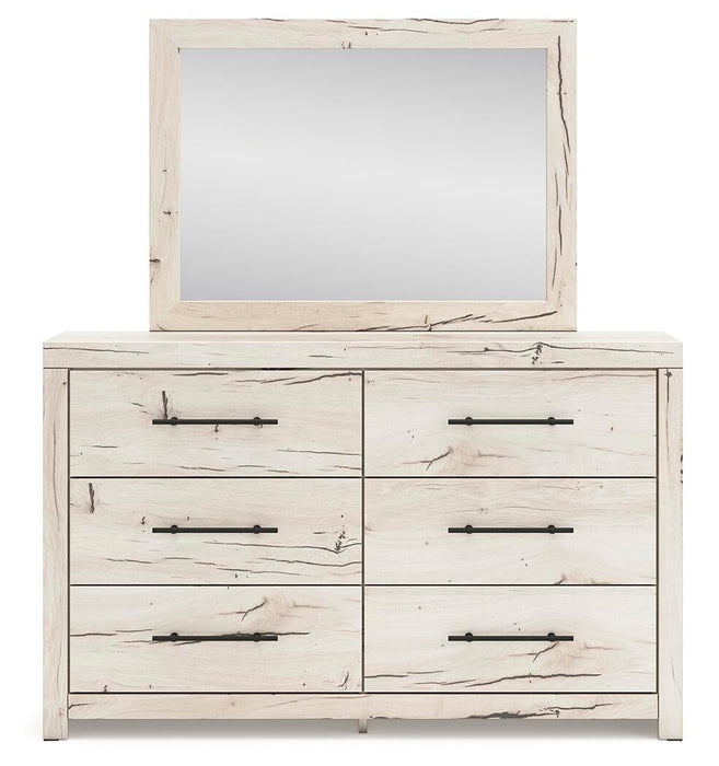 Lawroy Queen Panel Headboard, Dresser, Mirror and Nightstand
