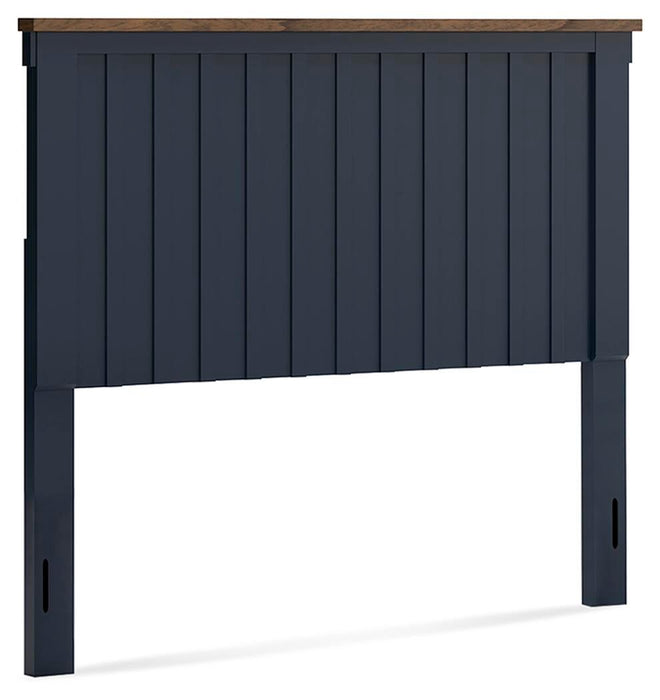 Landocken Full Panel Headboard, Dresser, Mirror and Nightstand