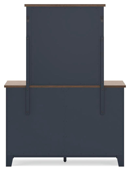 Landocken Full Panel Bed, Dresser, Mirror, Chest and Nightstand