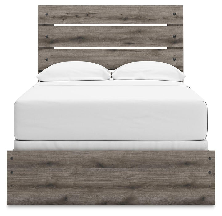 Graystorm Full Panel Bed, Dresser and Mirror