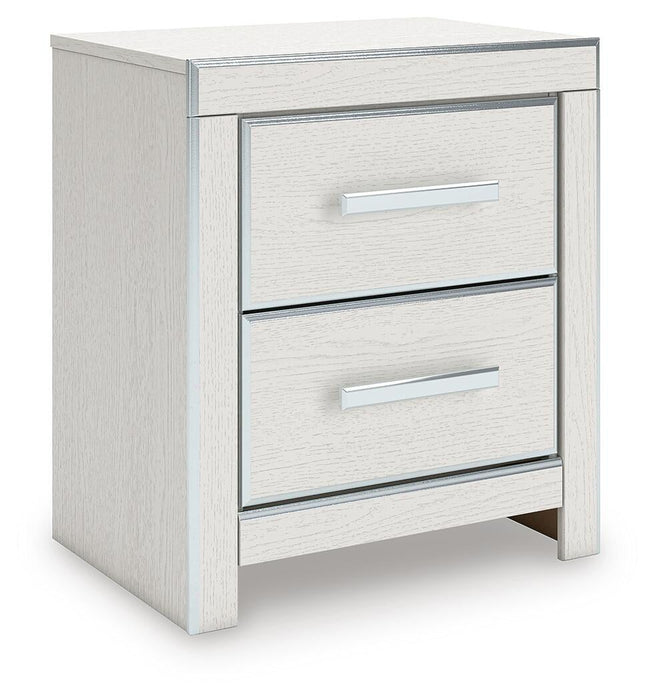Zuraleus King Upholstered Panel Bed, Dresser, Mirror and Nightstand