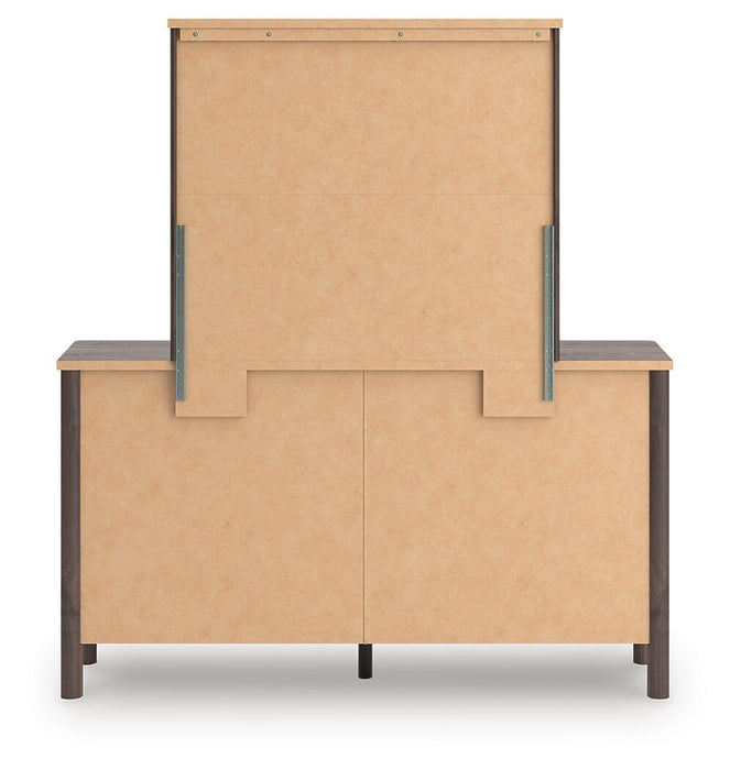 Pamytta Queen Panel Platform Bed, Dresser, Mirror, Chest and Nightstand