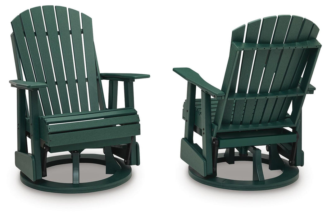 Shell Beach Swivel Glider Chair