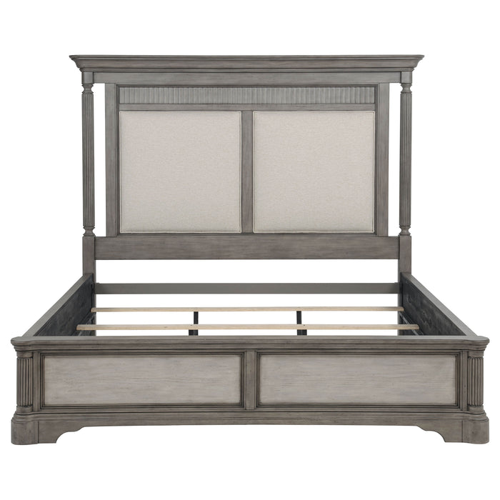 Cresswell 5-piece Queen Bedroom Set Weathered Taupe