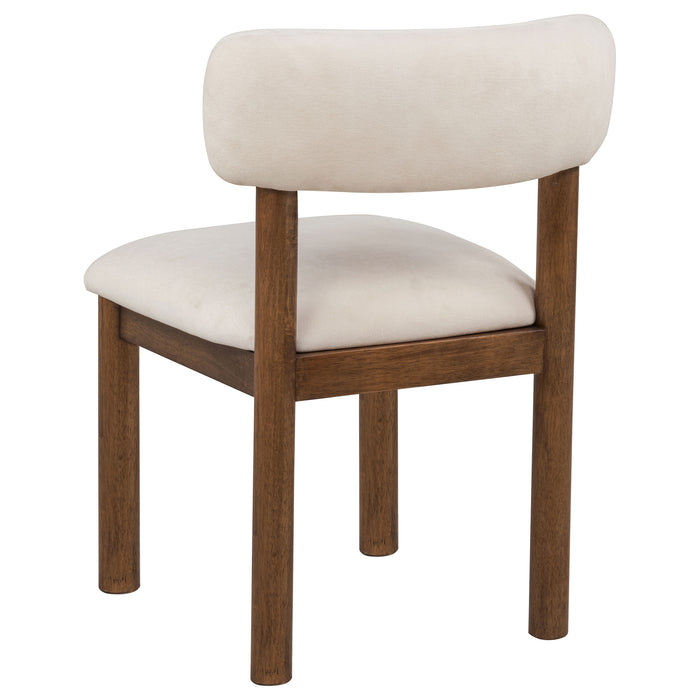 Faulkner 5-piece 48-inch Round Dining Set Cream