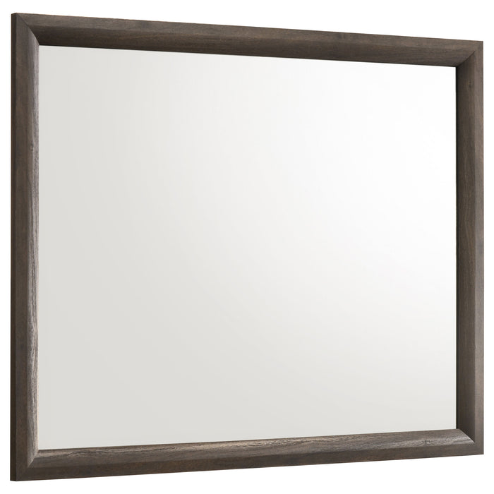 Farre Dresser Mirror Dark Brown