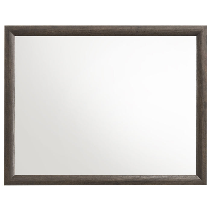 Farre Dresser Mirror Dark Brown