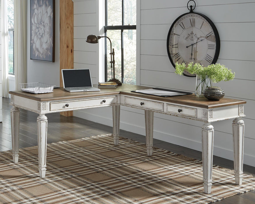 Realyn 2-Piece Home Office Desk