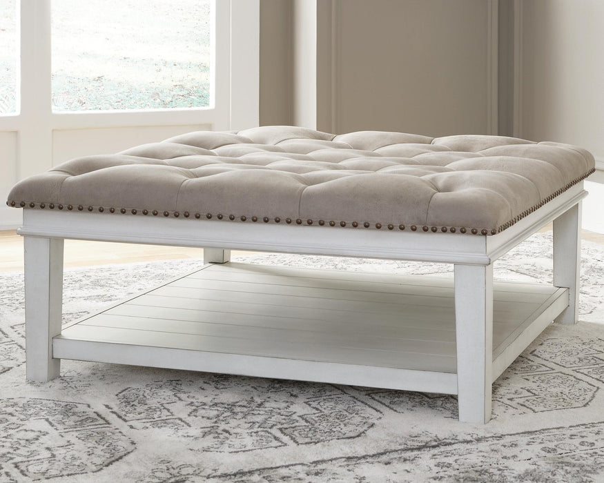 Kanwyn UPH Ottoman Cocktail Table