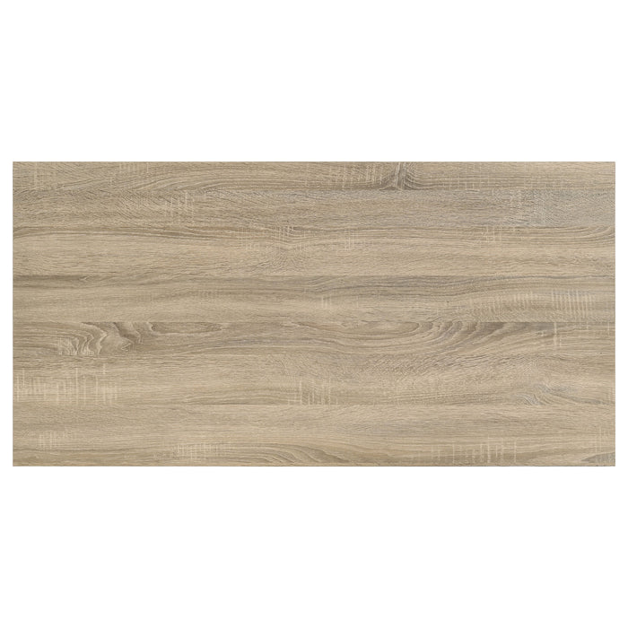 Garza 3-Piece Rectangular Coffee Table Set Greige Oak
