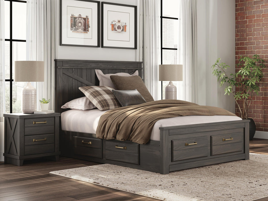 Vonitta Bay Queen Panel Storage Bed